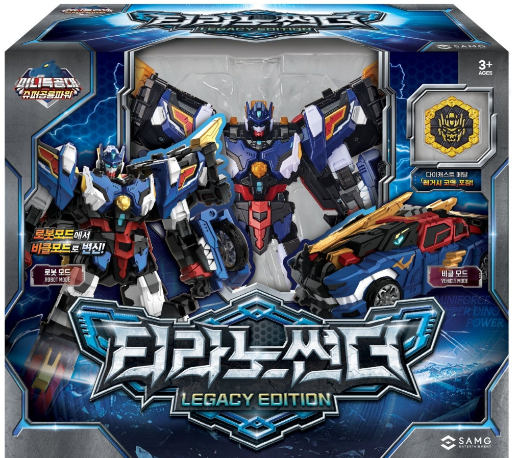 Miniforce Dinoid Warrior REX KAISER D6 D7 D9 Great Integration Robot full set