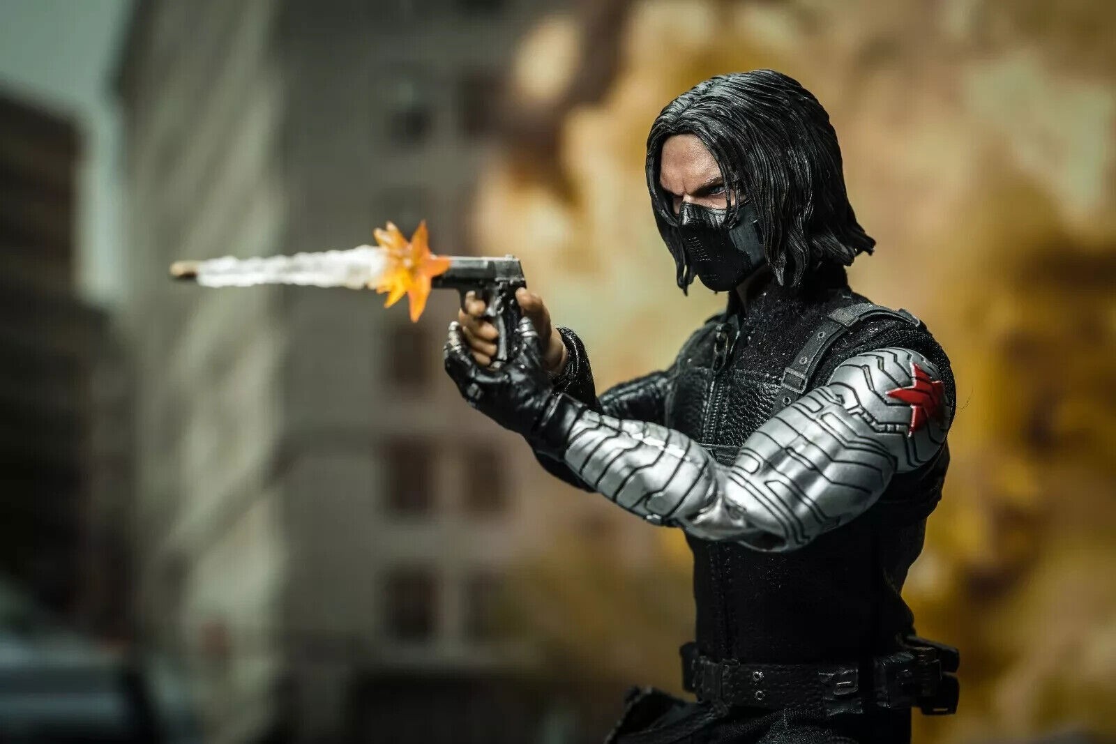 Nota Studio 1/12 Winter Soldier Bucky Barnes 6″ Action Figure Deluxe Ver Model