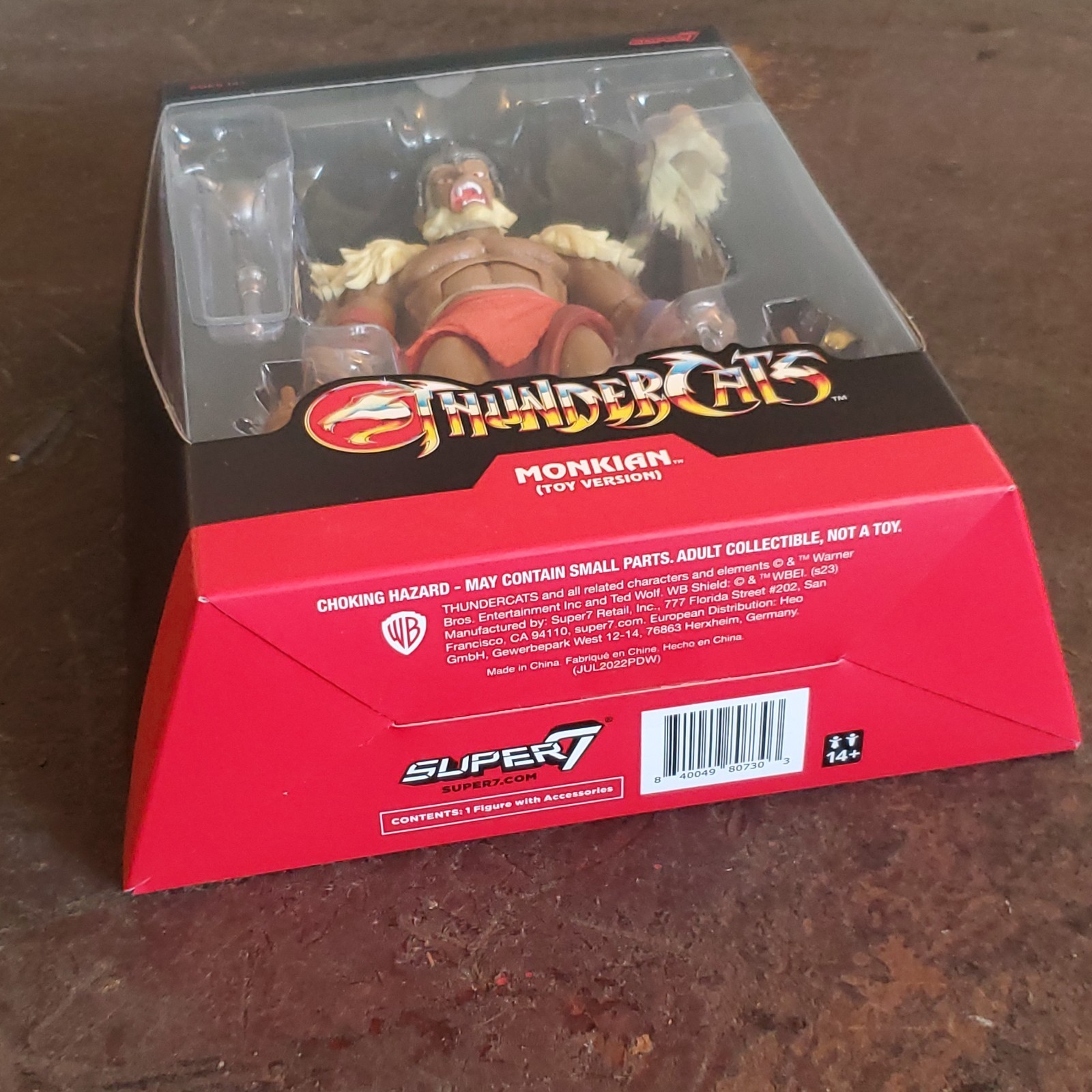 Super7 Thundercats Ultimates! Monkian (Toy Version) New & Sealed w Sleeve & Box