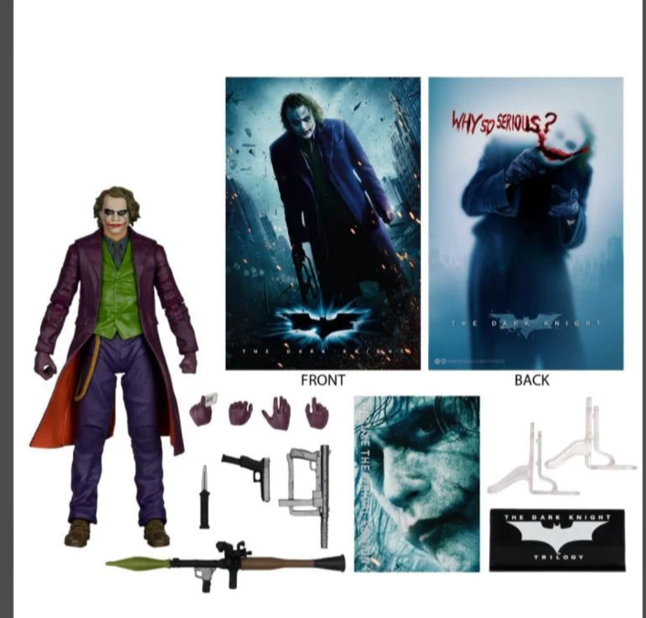 McFarlane The Dark Knight DC Multiverse The Joker (Deluxe Theatrical Edition)