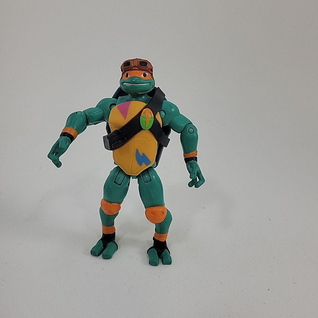 Rise of the Teenage Mutant Ninja Turtles Michelangelo Action Figure 2018 4.5 In