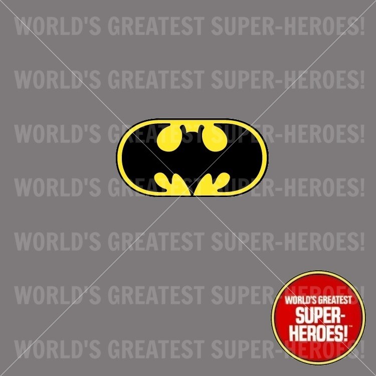 Mego Batman Decal Reproduction Pre-Cut Vinyl For WGSH 8″ Action Figure