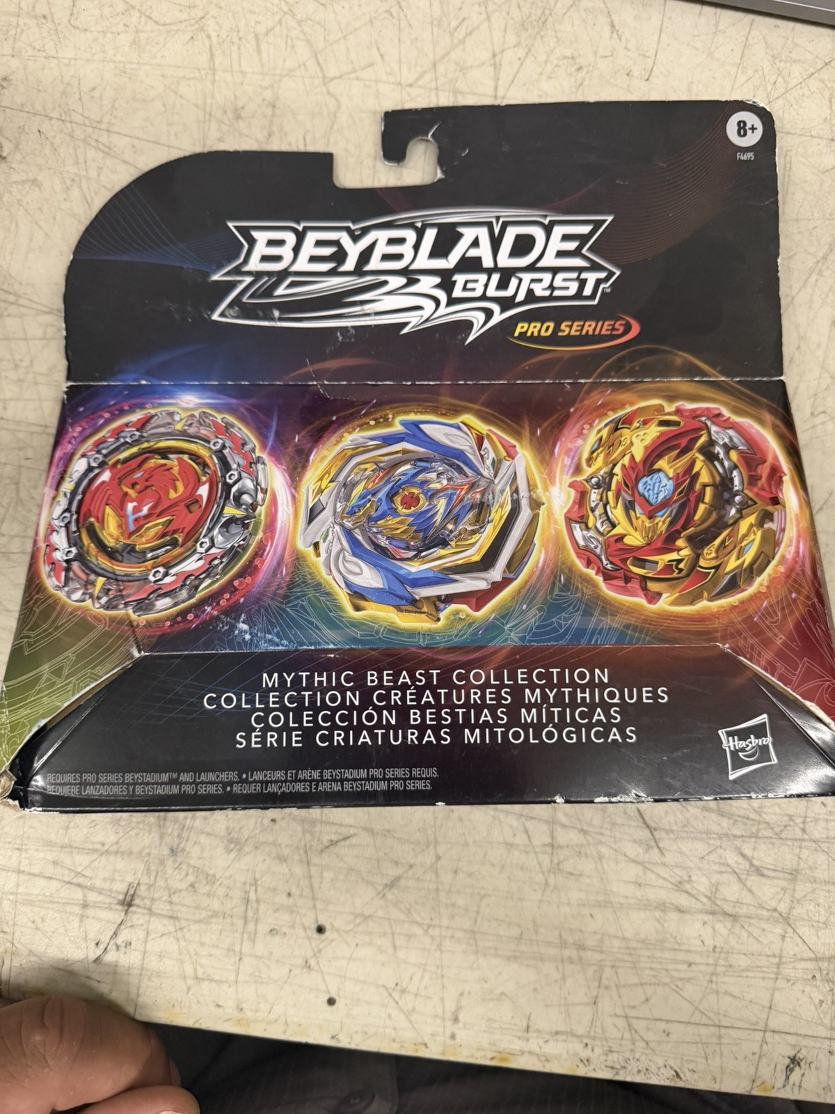 BEYBLADE BURST Pro Series Mythic Beast Collection 3-Pack New Sealed