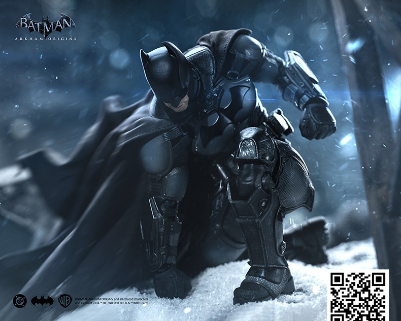 INART Batman The Dark Knight Arkham Origins 1/12 Figure 6” Standard Ver.