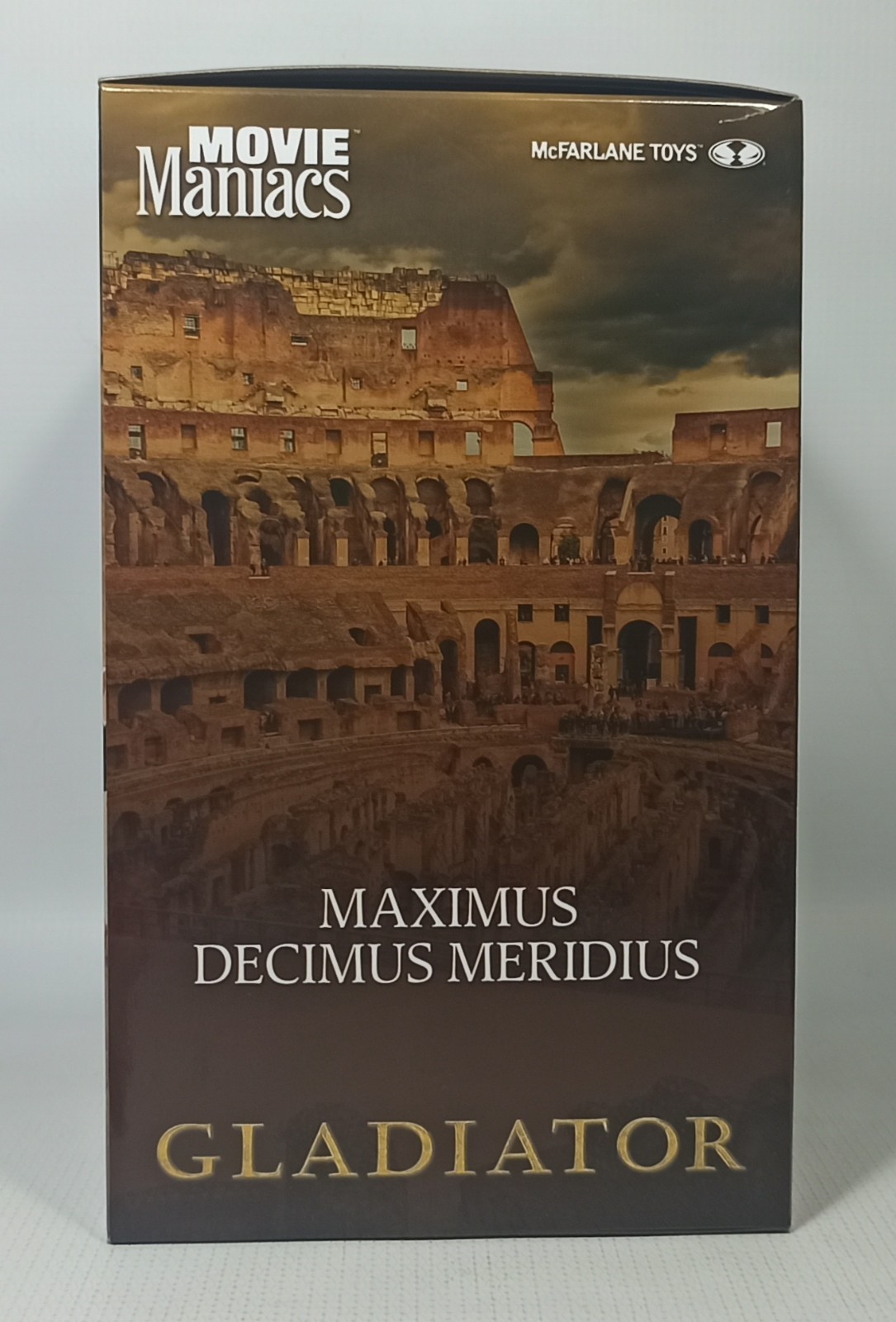 McFARLANE MOVIE MANIACS GLADIATOR MAXIMUS DECIMUS MERIDIUS LIMITED 8880 Pcs MISB