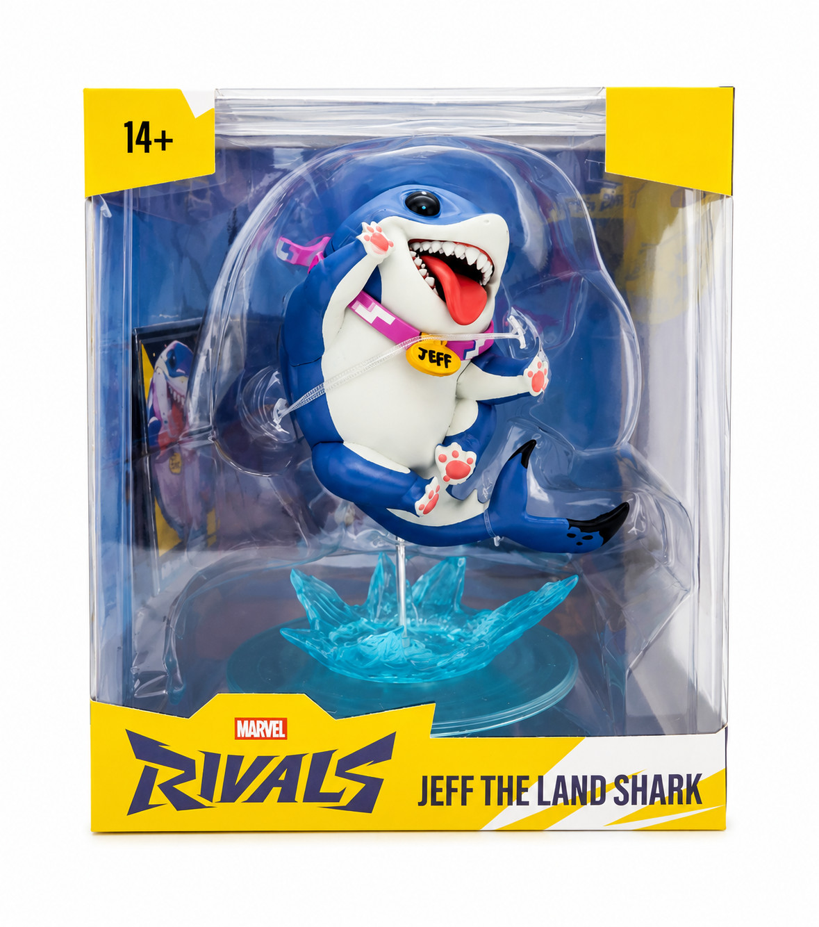McFarlane-Marvel Rivals Jeff The Land Shark 1:10 Scale Statue Figure RARE- NEW !