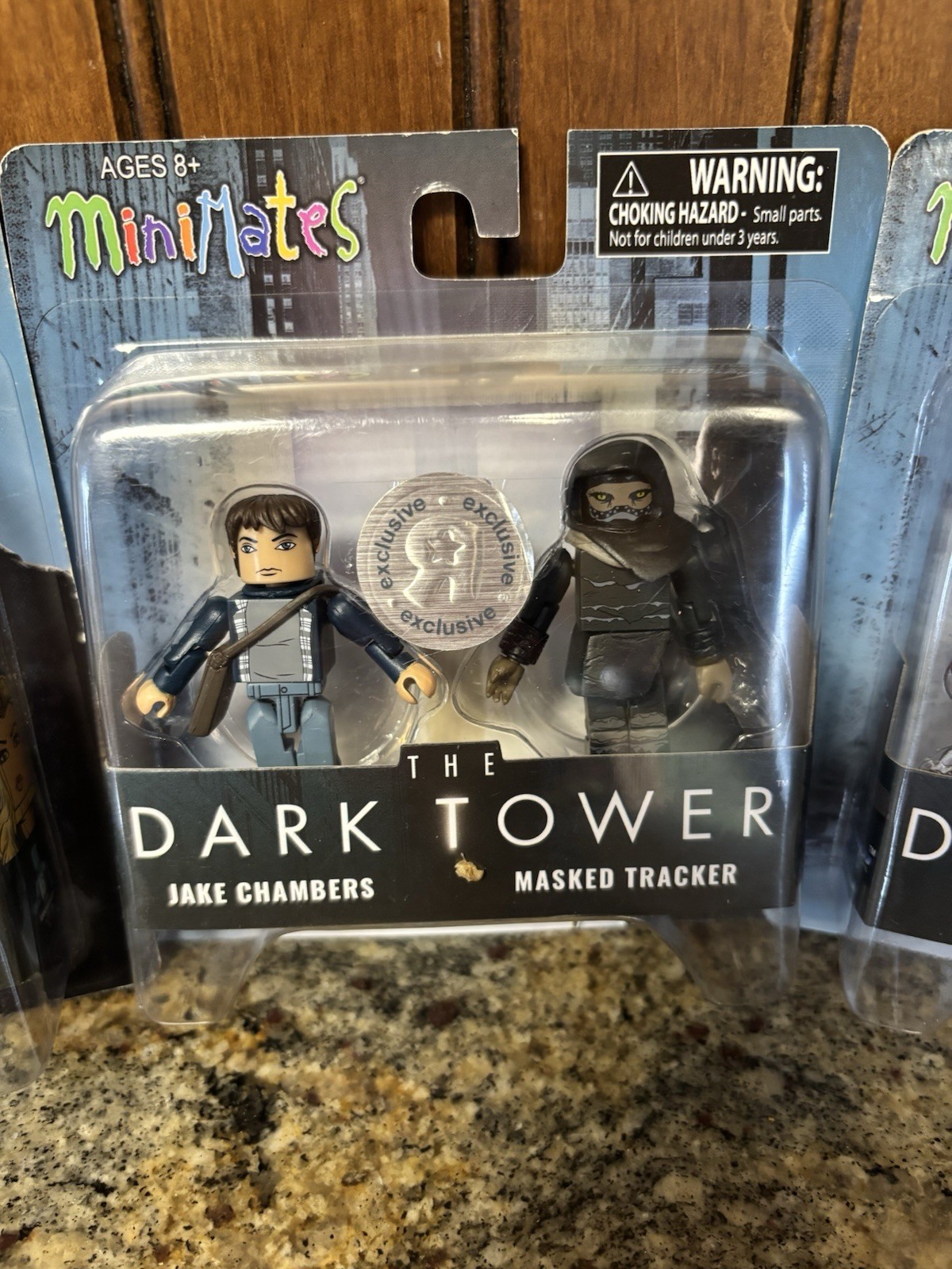 2017 DARK TOWER FIGURES MINT NRFP JACK CHAMBERS & MASKED TRACKER