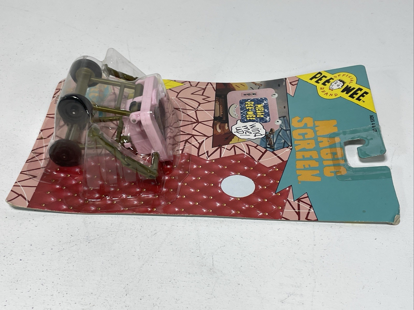 Pee-Wee Herman’s Playhouse Magic Screen (1988) Matchbox Toy Figure New