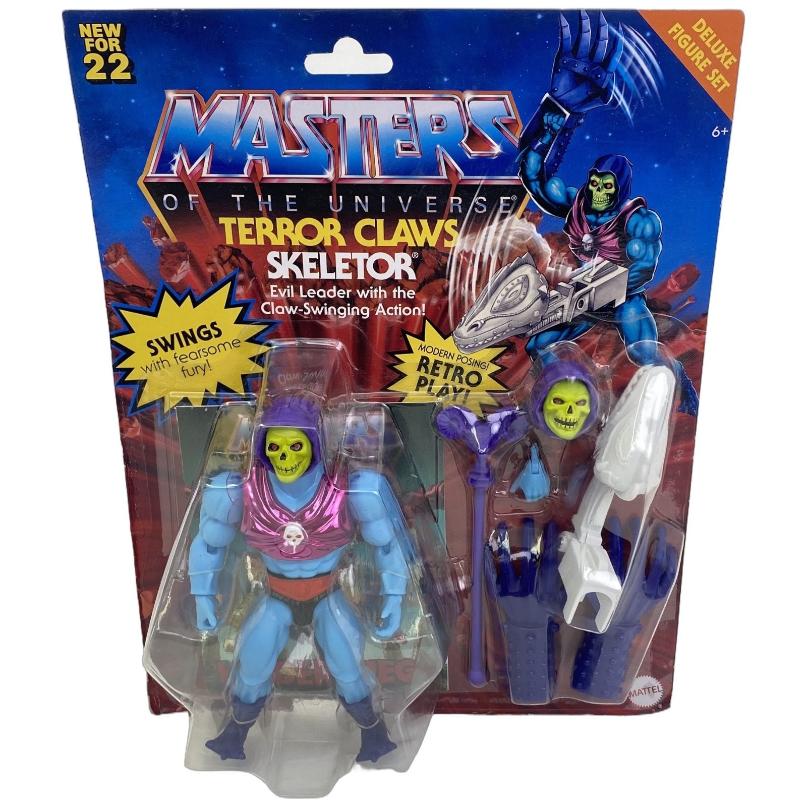 Masters Of The Universe Origins Terror Claws Skeletor Figure 2021 Mattel Sealed