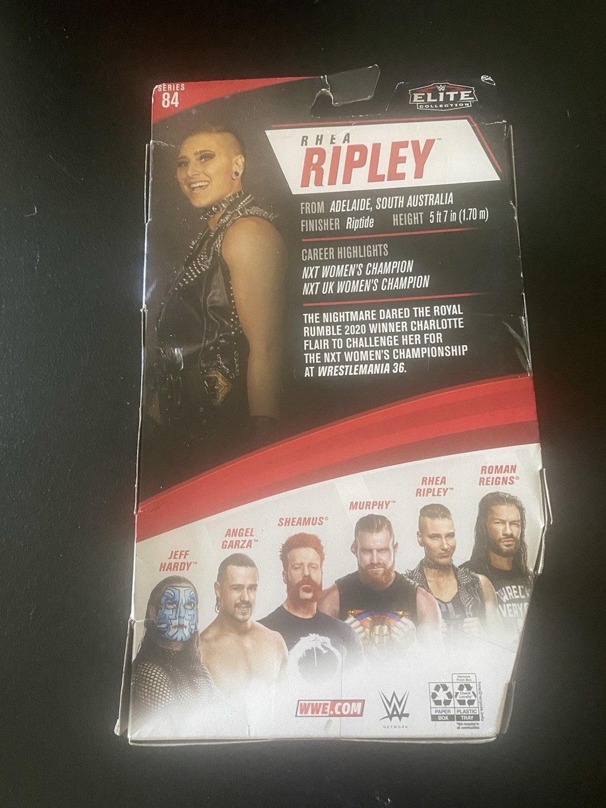 WWE Rhea Ripley Elite Series 84 Wrestling Figure Mattel Mami Judgement Day