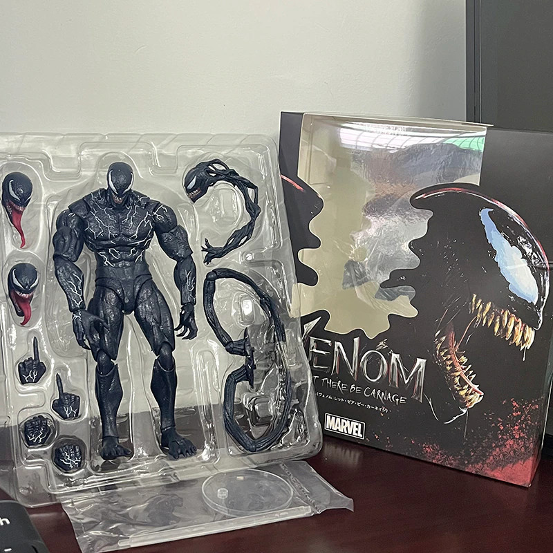 SHF Venom Let There Be Carnage 2nd Ver. 8″ Action Figure New Boxed Toys IN STOCK