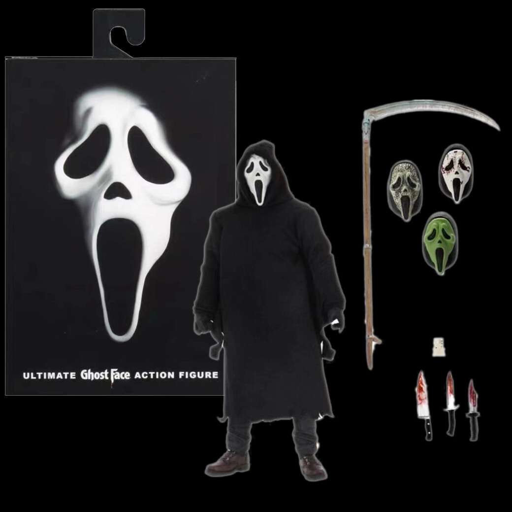 Ghostface Ultimate 7″ Scream Movie Action Figure Model Gift Collection Toy