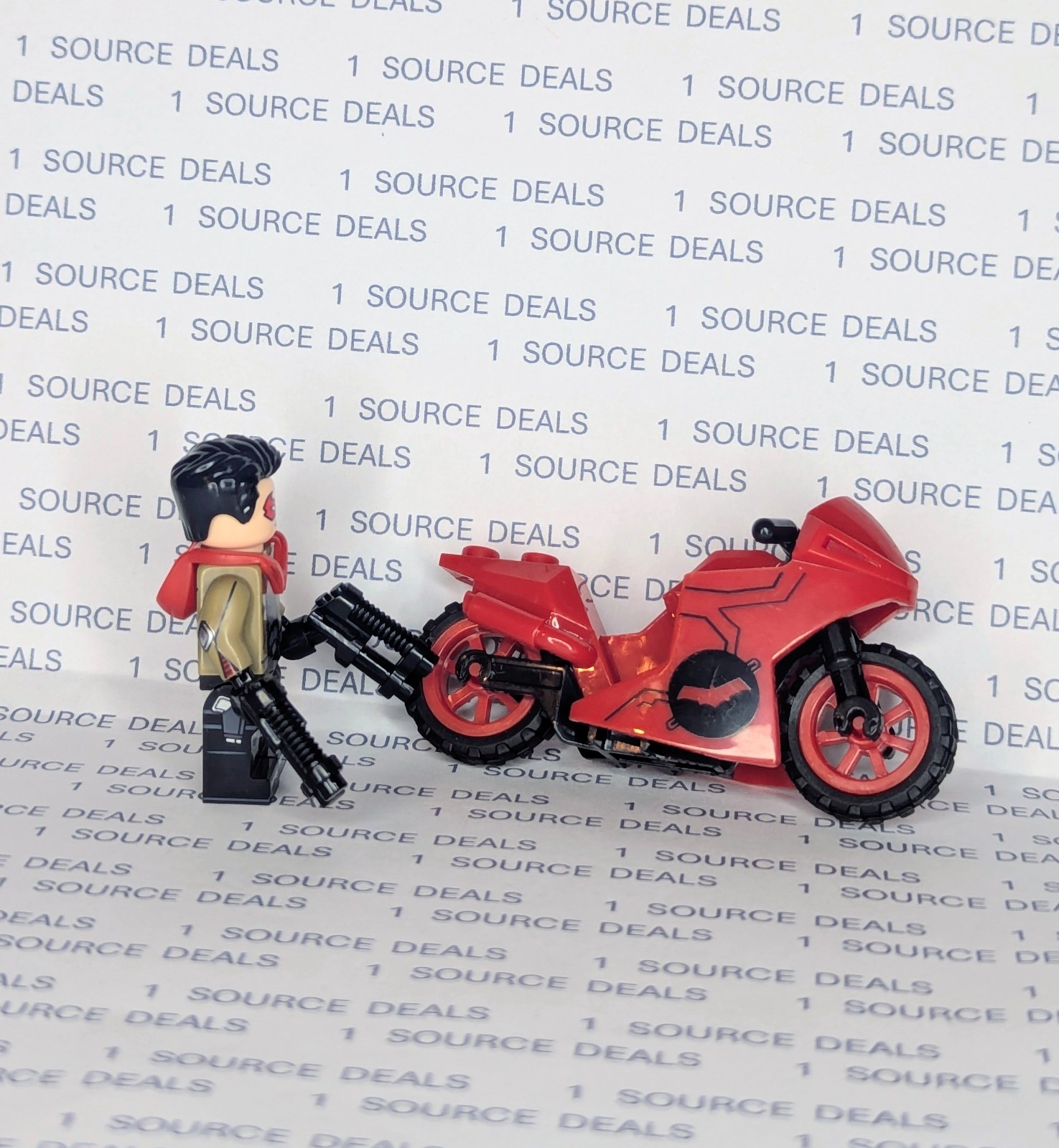 Red Hood Minifigure Jason Todd Mini Figure DC Universe – NEW (Read Description)