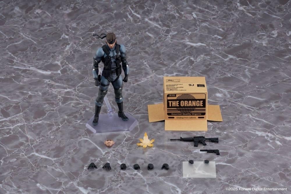 M06974: Figma 645 Metal Gear Solid 2 Solid Snake (MGS2 Updated Edition)