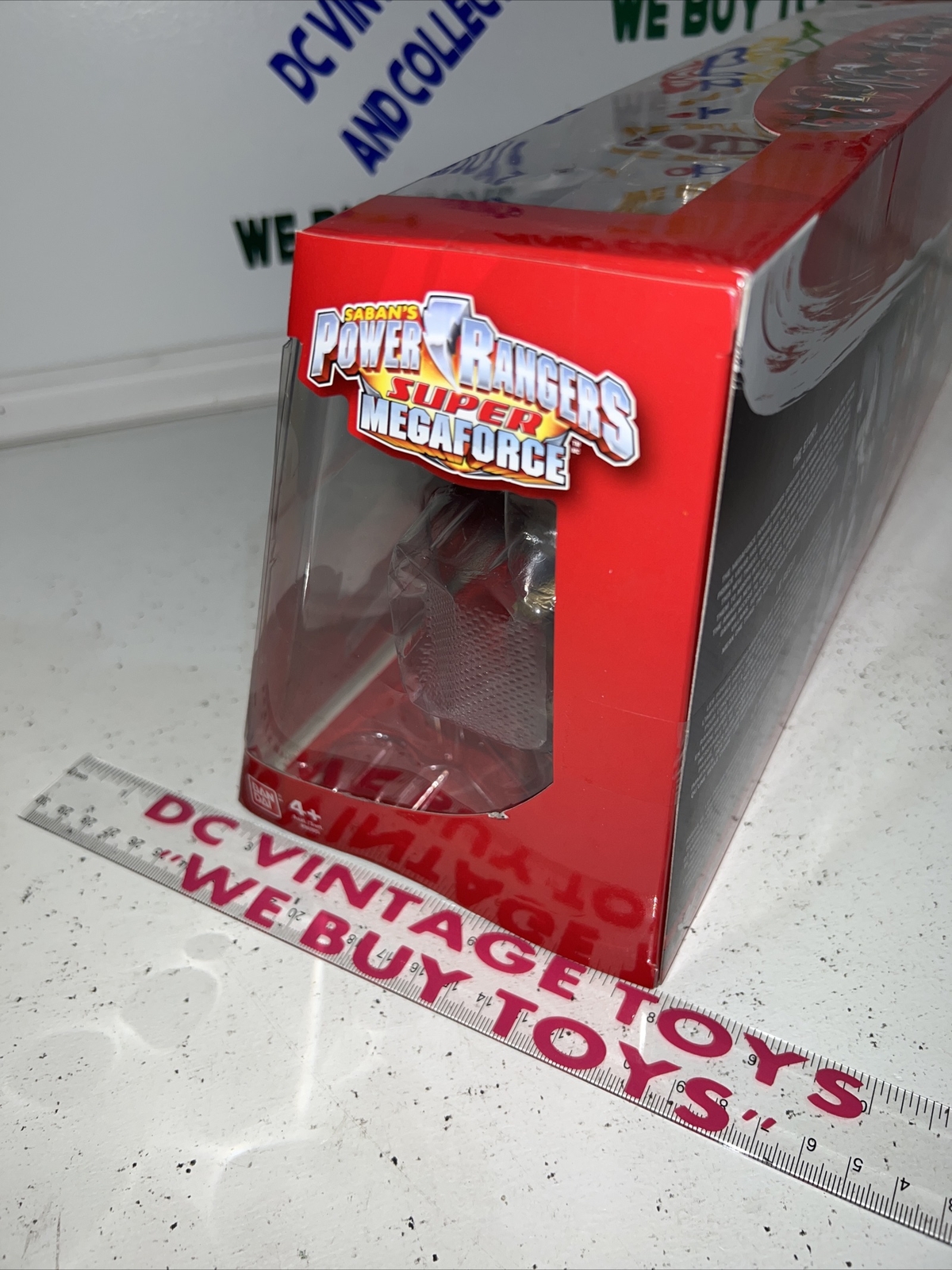 Power Rangers Super Megaforce Action Pack Robo Knight Silver Gold Red Cannon New