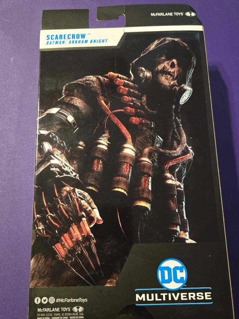 DC Multiverse Batman Arkham Knight Scarecrow Action Figure 6″