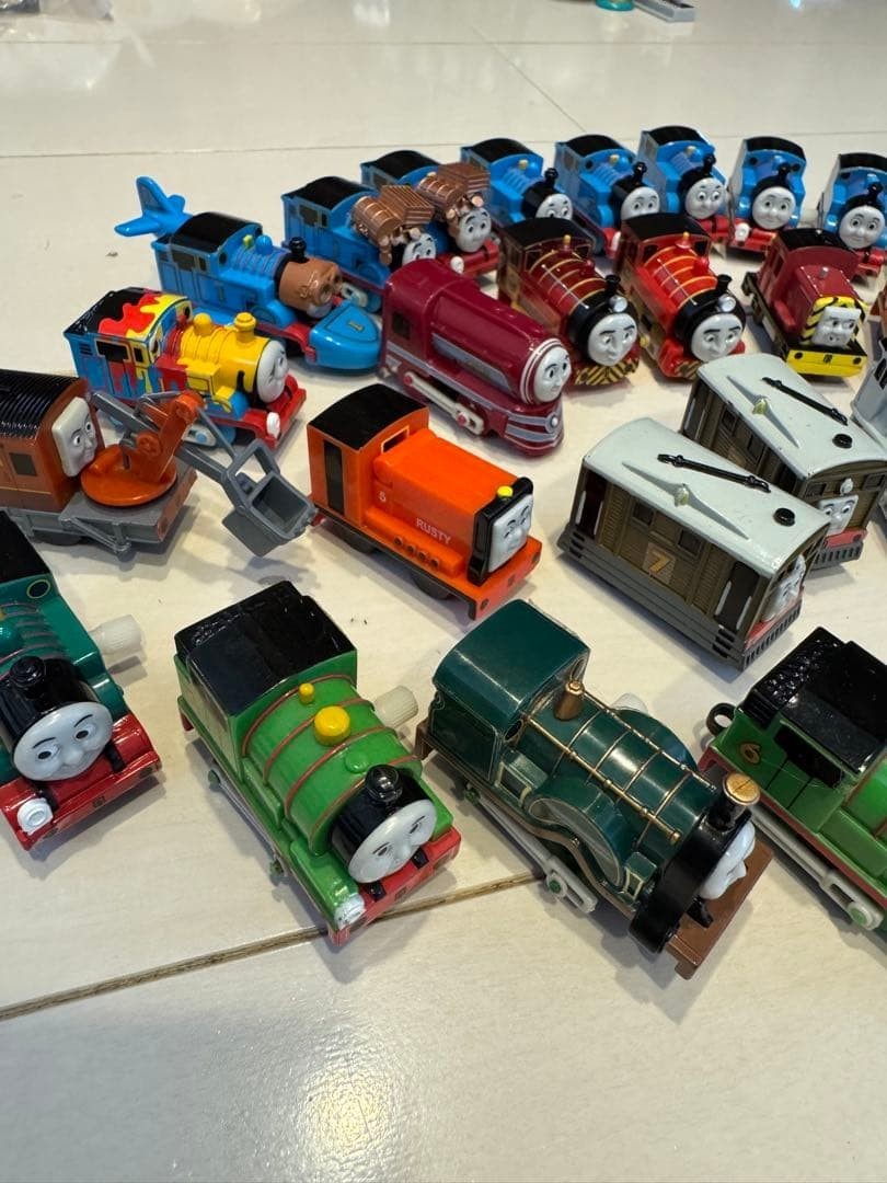 Thomas & Friends Capsule Plarail Toy Set Huge Lot TOMY from Japan Many character