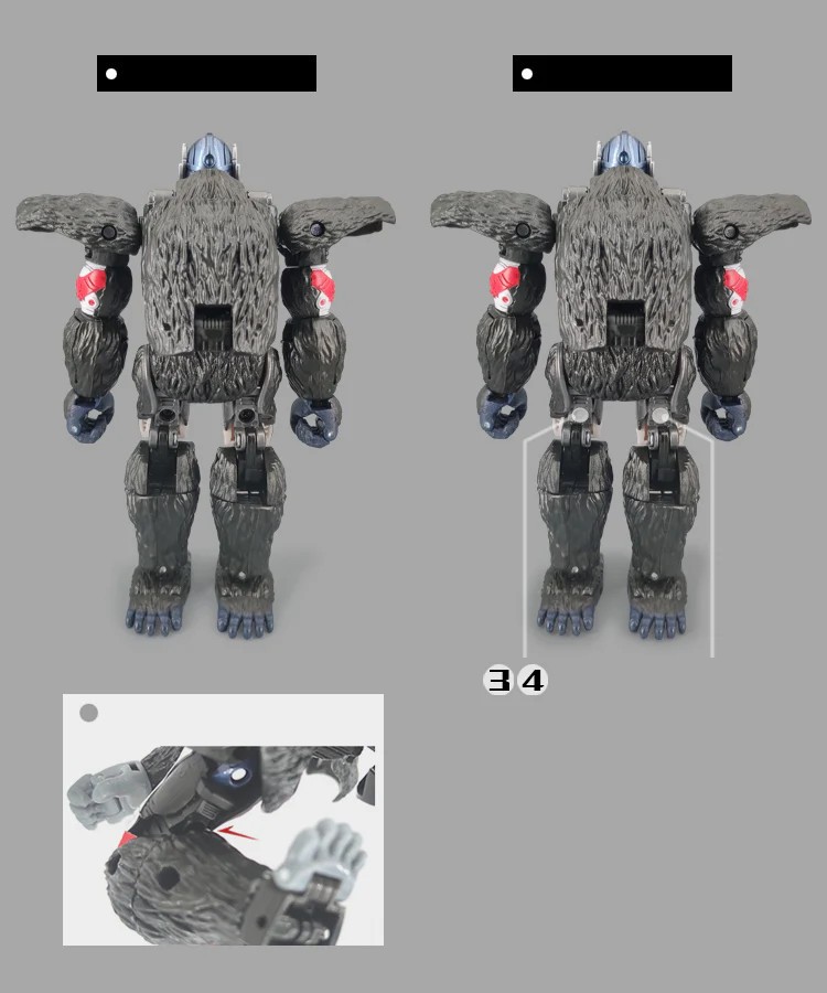 Go Better Studio GX-20VS Takara BWVS-01 Optimus Primal Upgrade Kit
