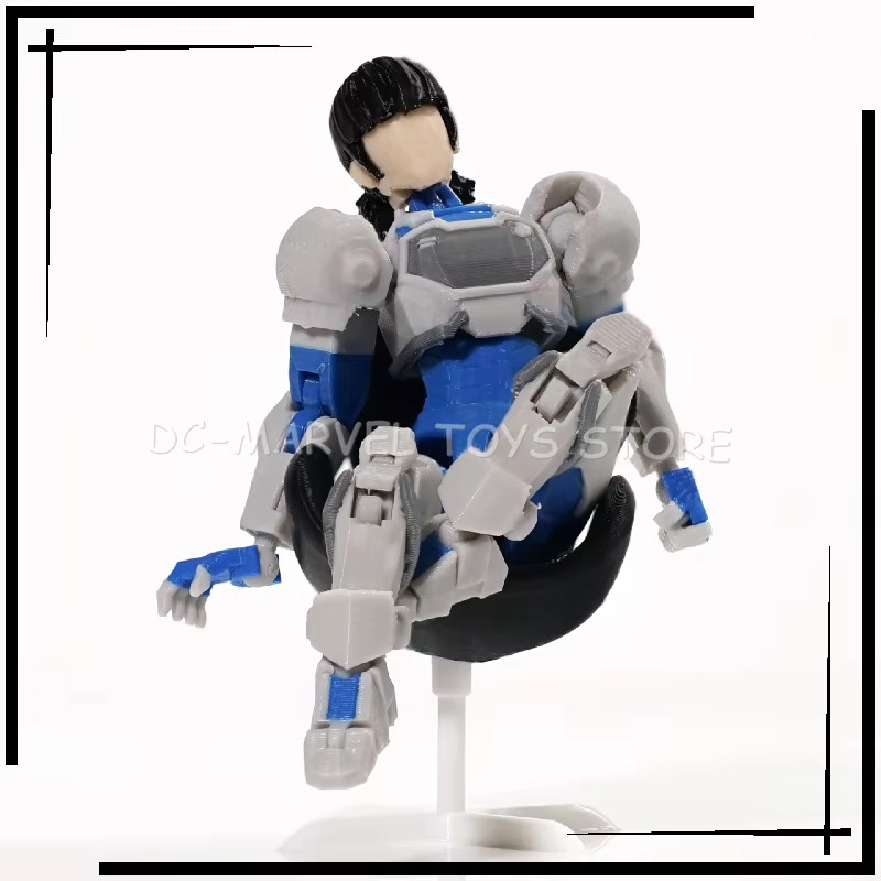 3D Printed Invincible TechJacket Zoe Action Figure-Multi-Jointed SuperheroAnime