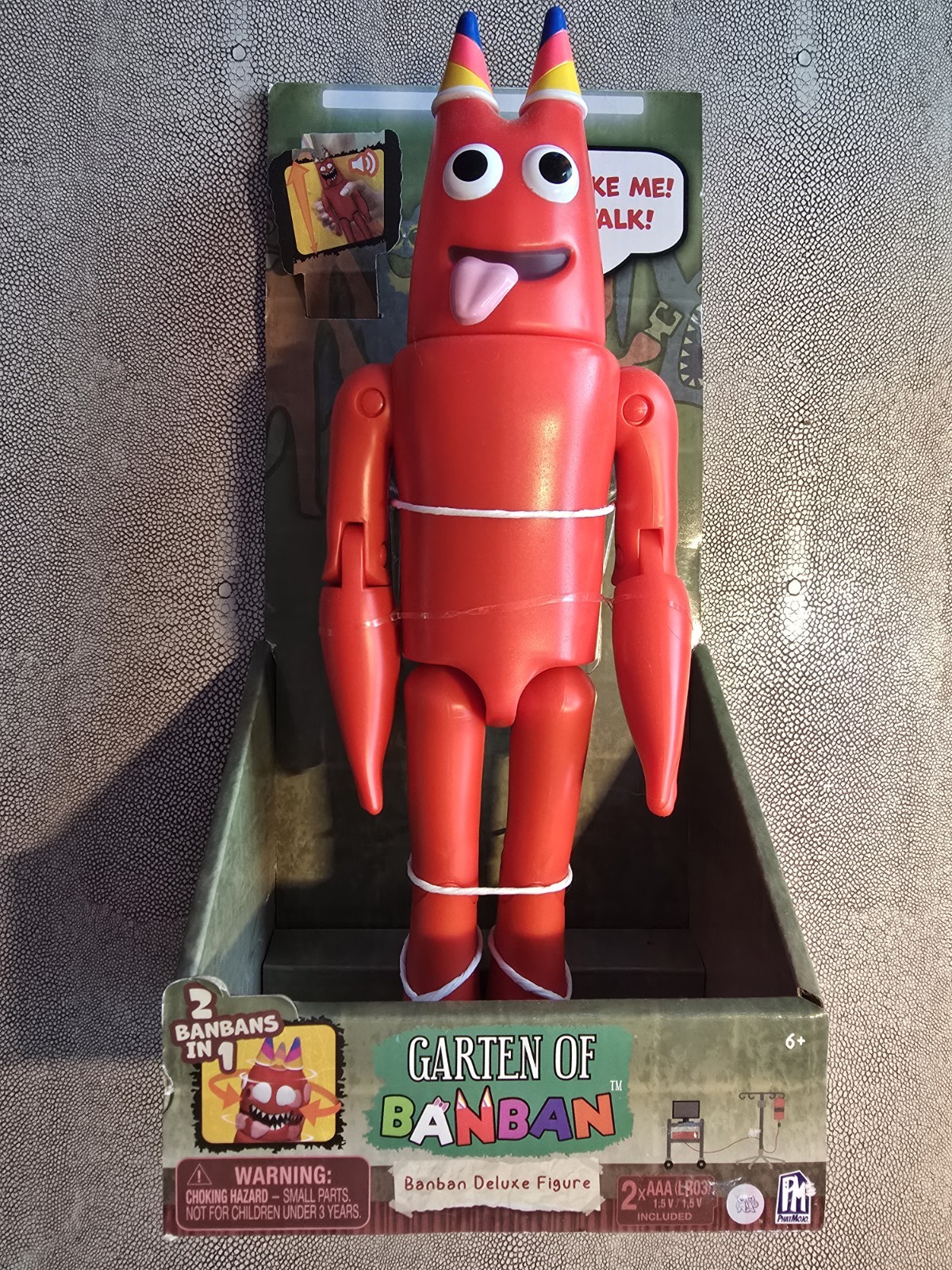 New GARTEN OF BANBAN DELUXE TALKING BANBAN FIGURE 2 IN 1 FIGURE
