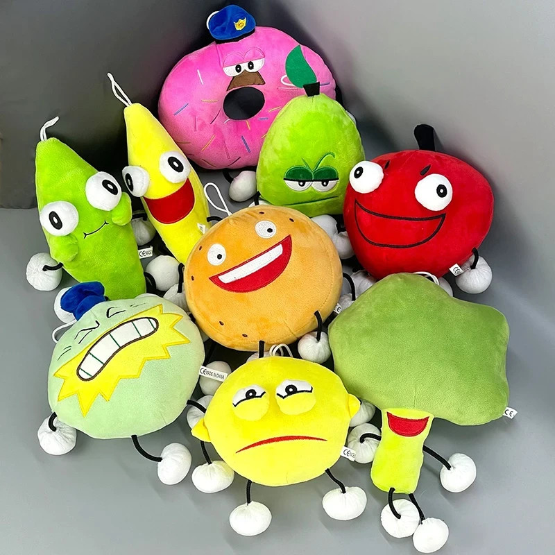 Shovelware Brain Game Plush Toys Roblox Dancing Banana Pear Donut Stuffed Doll G