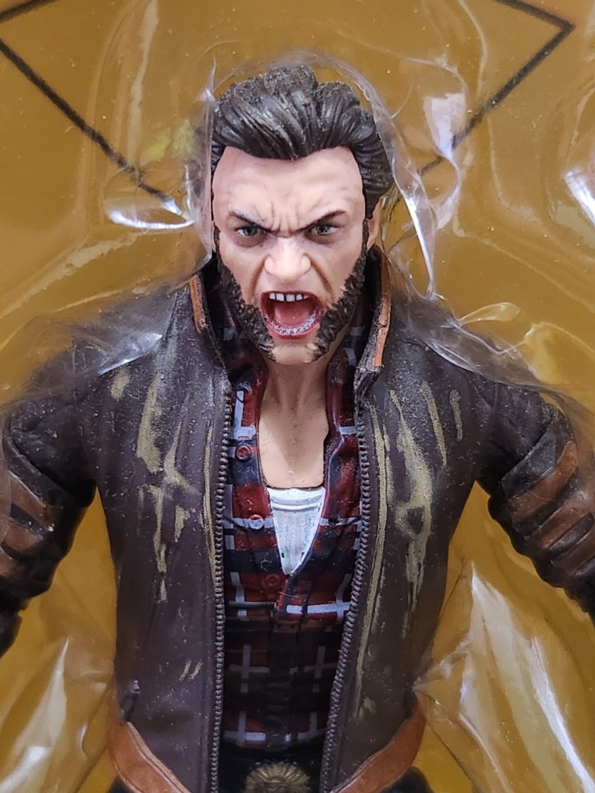 WOLVERINE Marvel Legends Hasbro 2020 6″ Hugh Jackman Leather Jacket Logan Loose