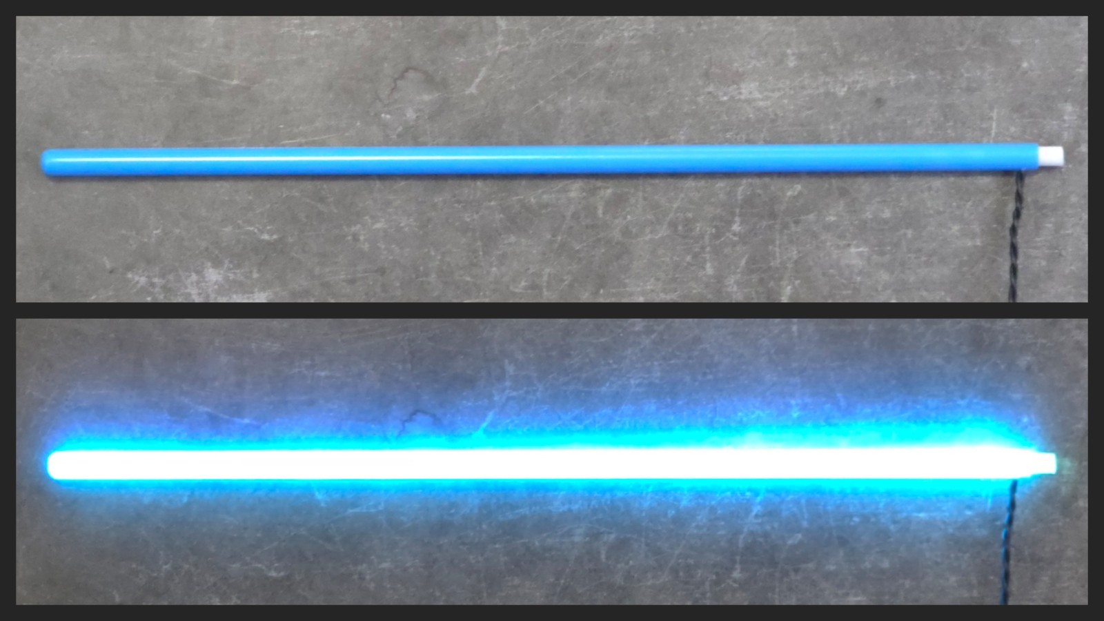 LED Saber Blade SET (x2 Sabers) for 1/6 Scale Figures; Hot Toys, Sideshow