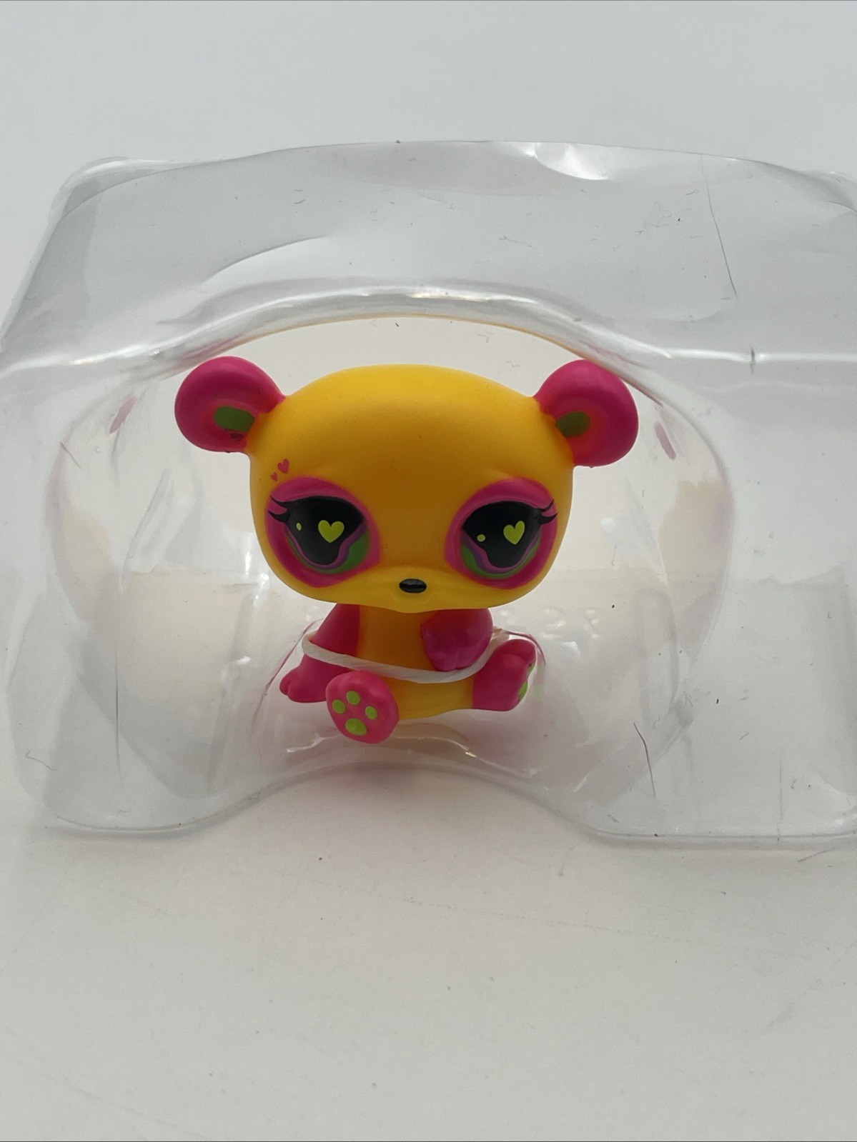 1x PANDA #205 LITTLEST PET SHOP BLACKLIGHT EXCLUSIVE UNRELEASED OFFICIAL FIGURE
