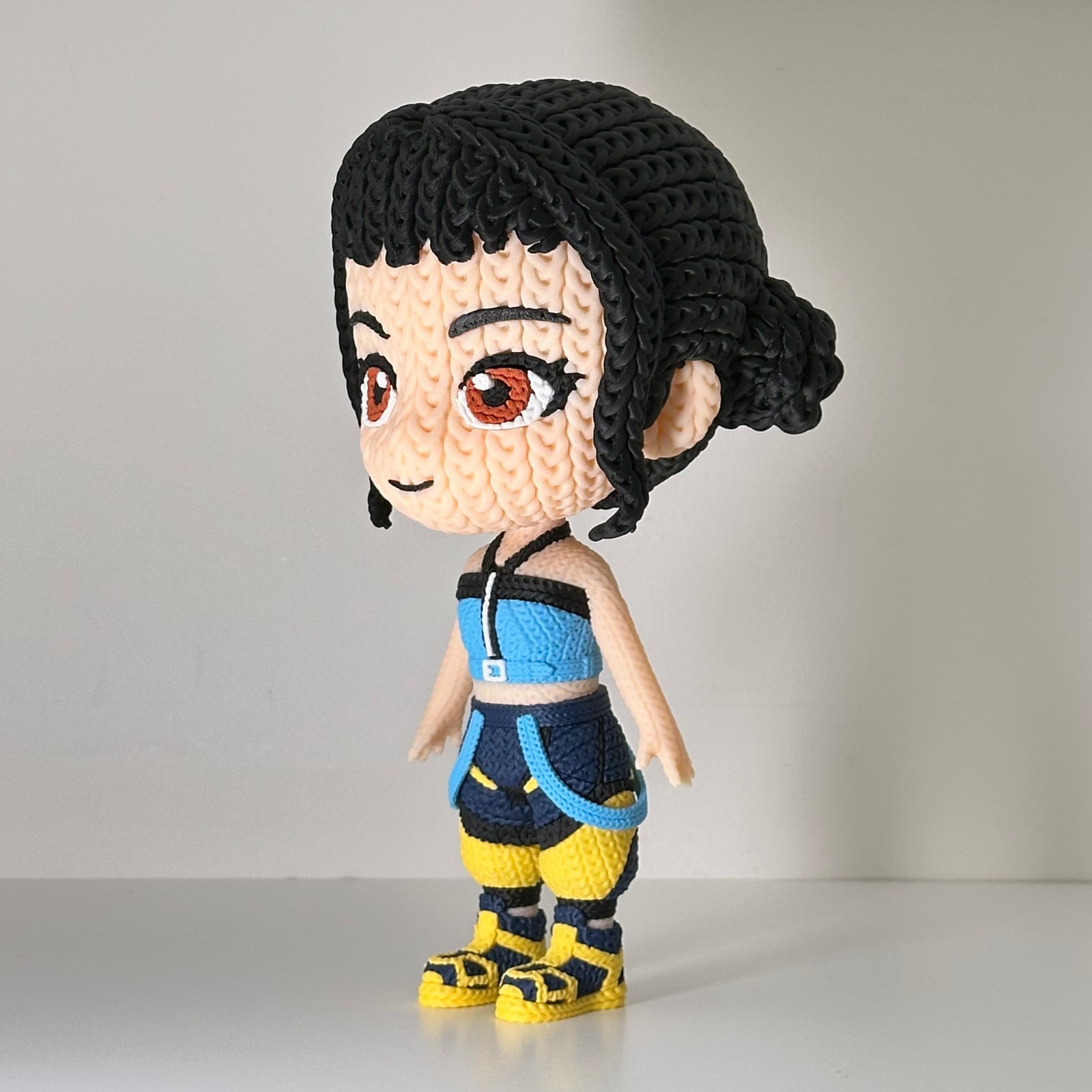 Rumi Zoey Mira – K-Pop Demon Hunters Knitted Texture Figures Display Model