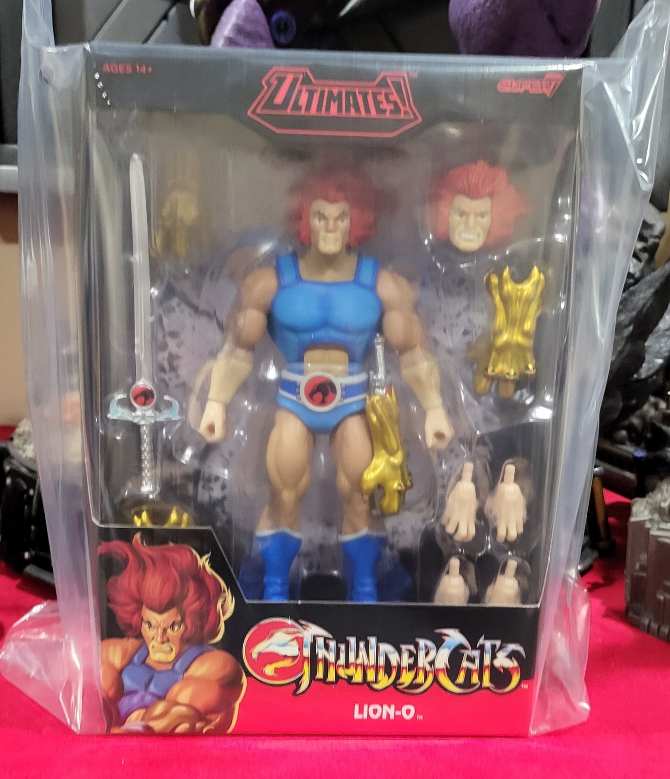 Super7 ULTIMATES! ThunderCats Lion-O 7″ 2025 Version Action Figure **IN STOCK**