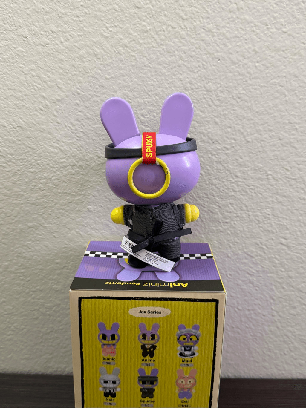 The Amazing Digital Circus Animiniz Jax Series Plush Pendantz – Spudsy Jax