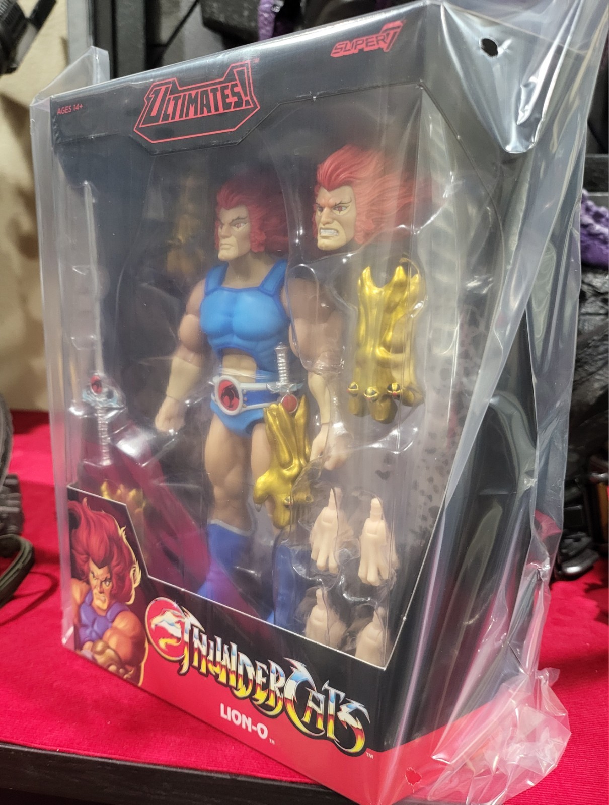Super7 ULTIMATES! ThunderCats Lion-O 7″ 2025 Version Action Figure **IN STOCK**
