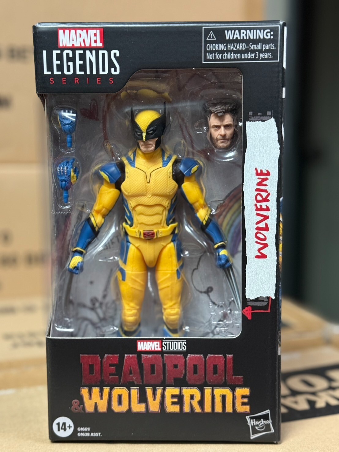 HASBRO MARVEL LEGENDS DEADPOOL & WOLVERINE – WOLVERINE 6″ ACTION FIGURE
