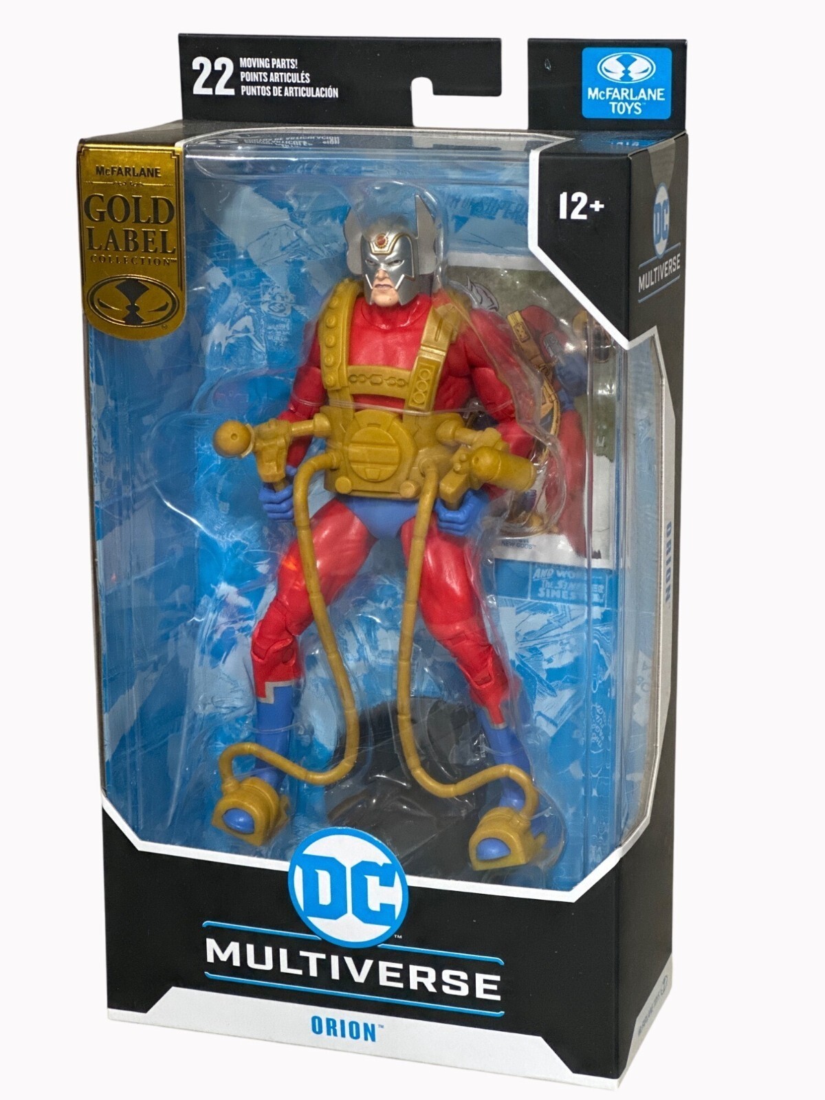 DC Multiverse Orion New Gods 7″ Action Figure By McFarlane Toys Gold Label