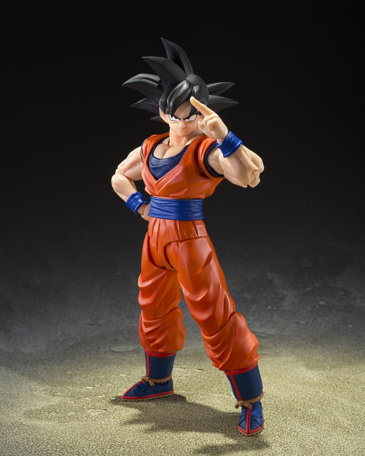 TAMASHII NATIONS Dragon Ball Z Son Goku Action Figure BAS69783 PVC ABS JP Ships