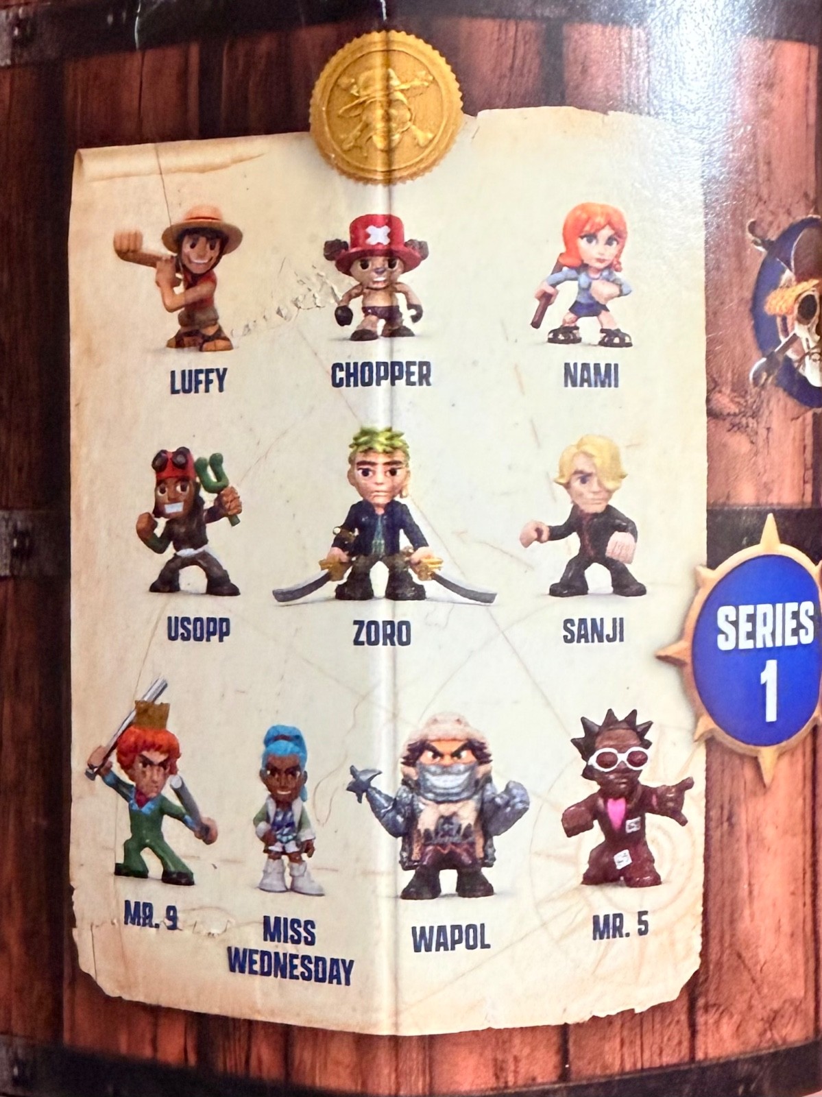 Netflix ONE PIECE Mini Figures SINGLES & SETS (take your pick)