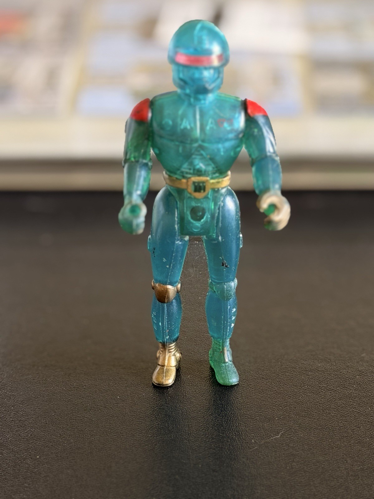 Vintage 1994 Soma Light Up Star Challenger Action Figure Toy