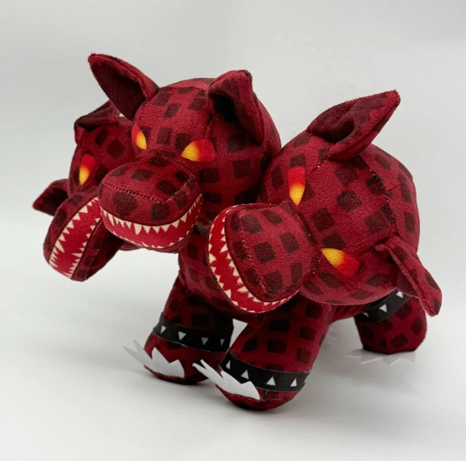 Steal a Brainrot Cerberus Plush 8.3in Plushie Toys