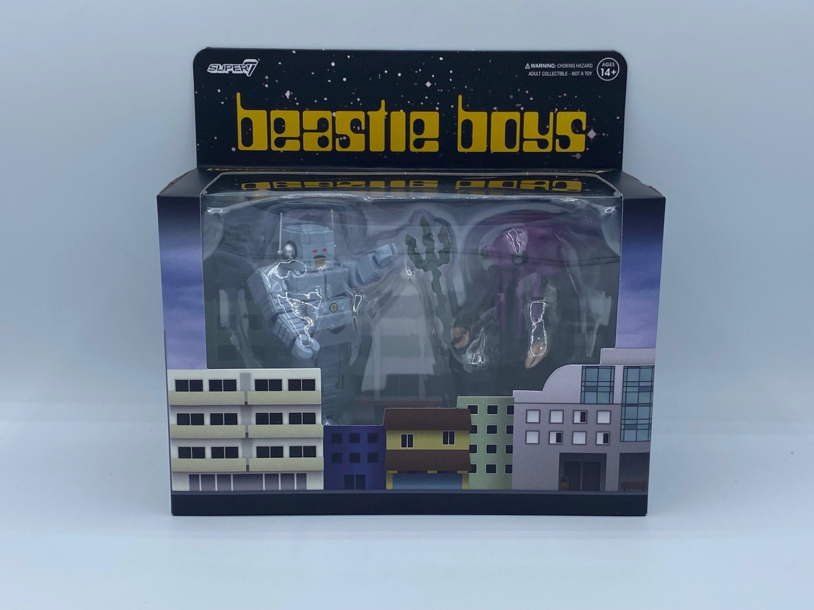 BEASTIE BOYS INTERGALACTIC Super7 ReAction 3.75″ Action Figure 2-Pack NEW