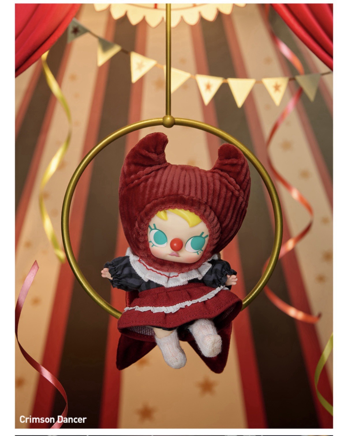 Crimson Dancer WHY SO SERIOUS Series-Vinyl Plush Pendant Blind Box CONFIRMED.