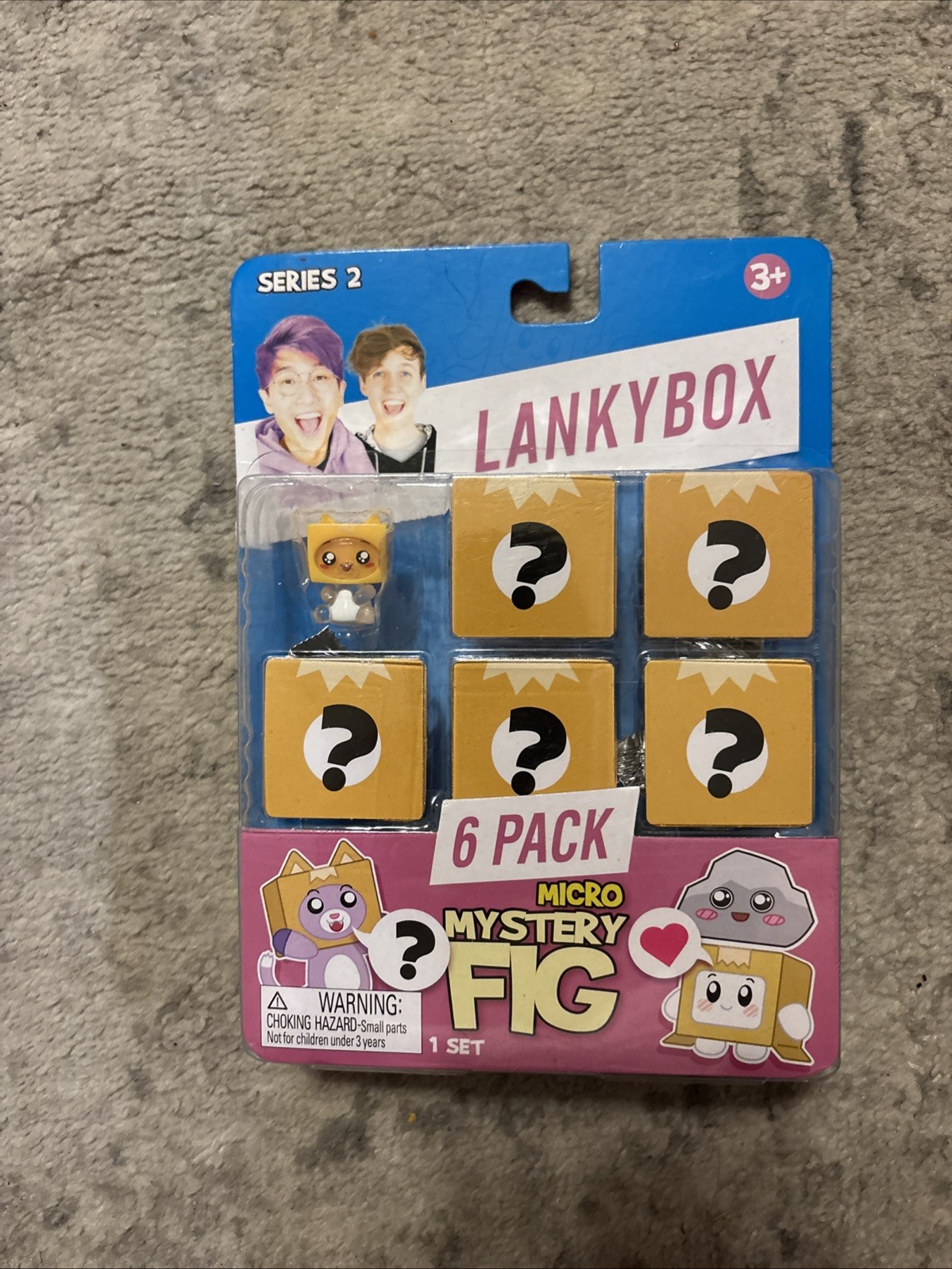 Lanky Box Micro Mystery Figure 6 Pack Series 1 Lanky Box NEW Royal Rocky New