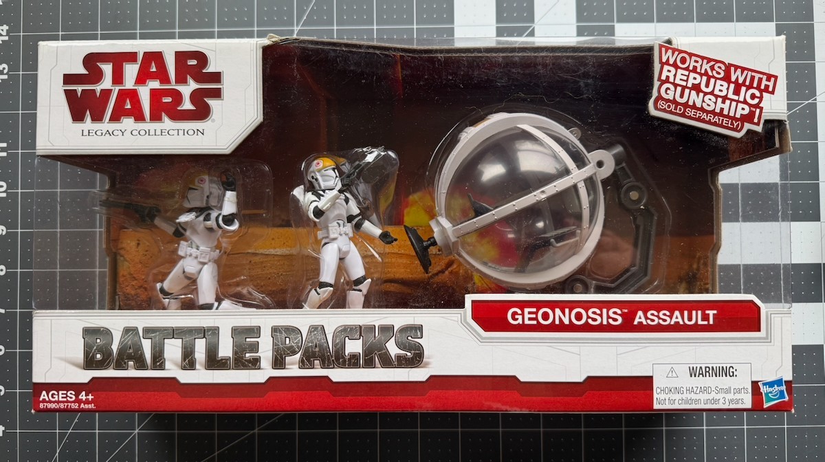 STAR WARS Geonosis Assault Battle Pack 4 in Action Figure – 87990