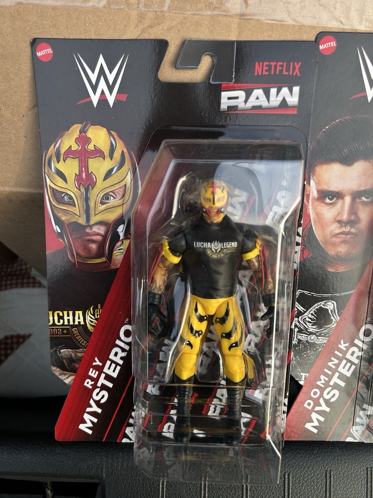 WWE DOMINIK MYSTERIO Figure Judgement Day Rey Mysterio Lot Of 2 Mattel