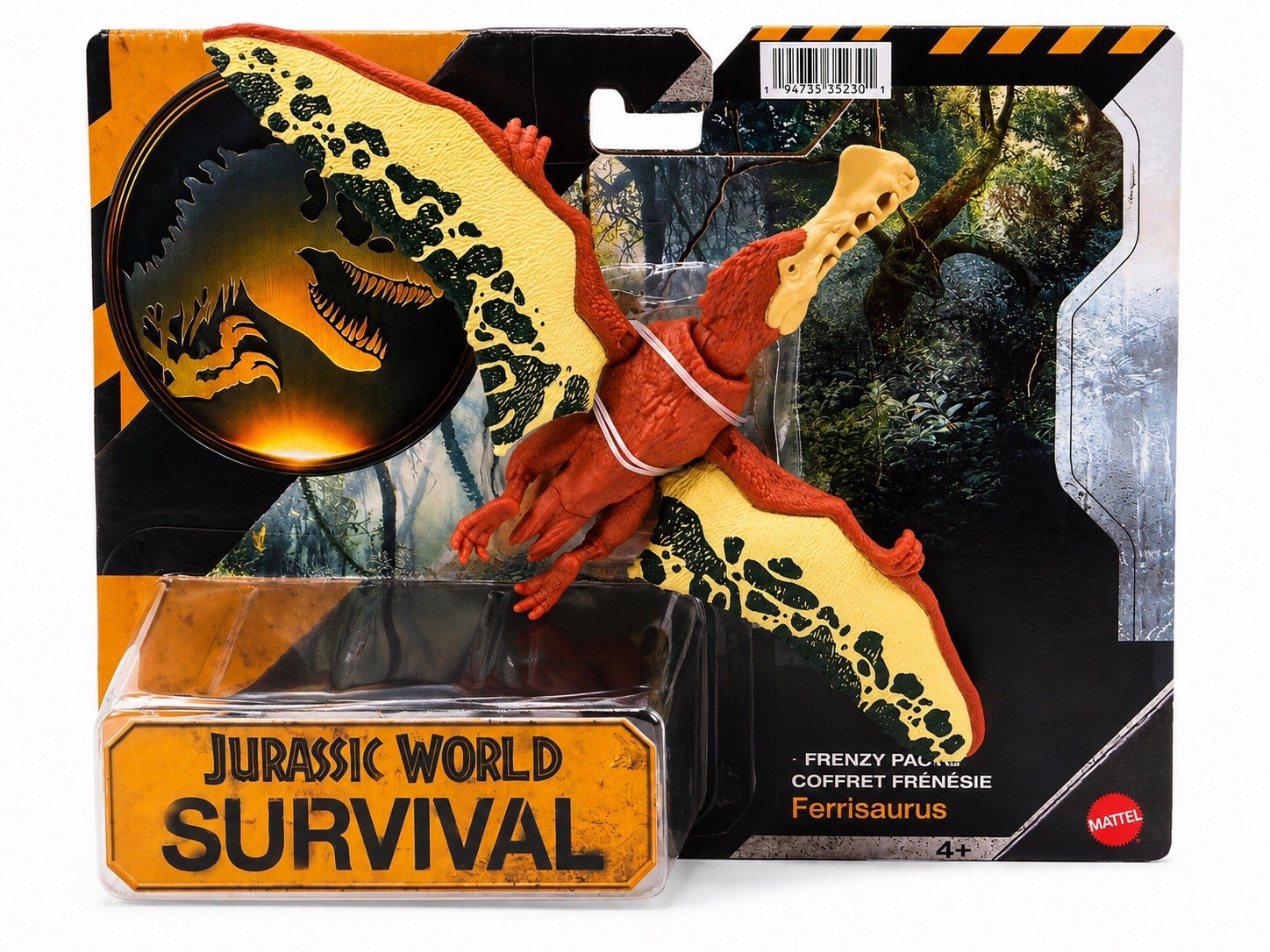 Jurassic World Survival Dinosaur Figure Lot 4 Mattel New Sealed Vespersaurus