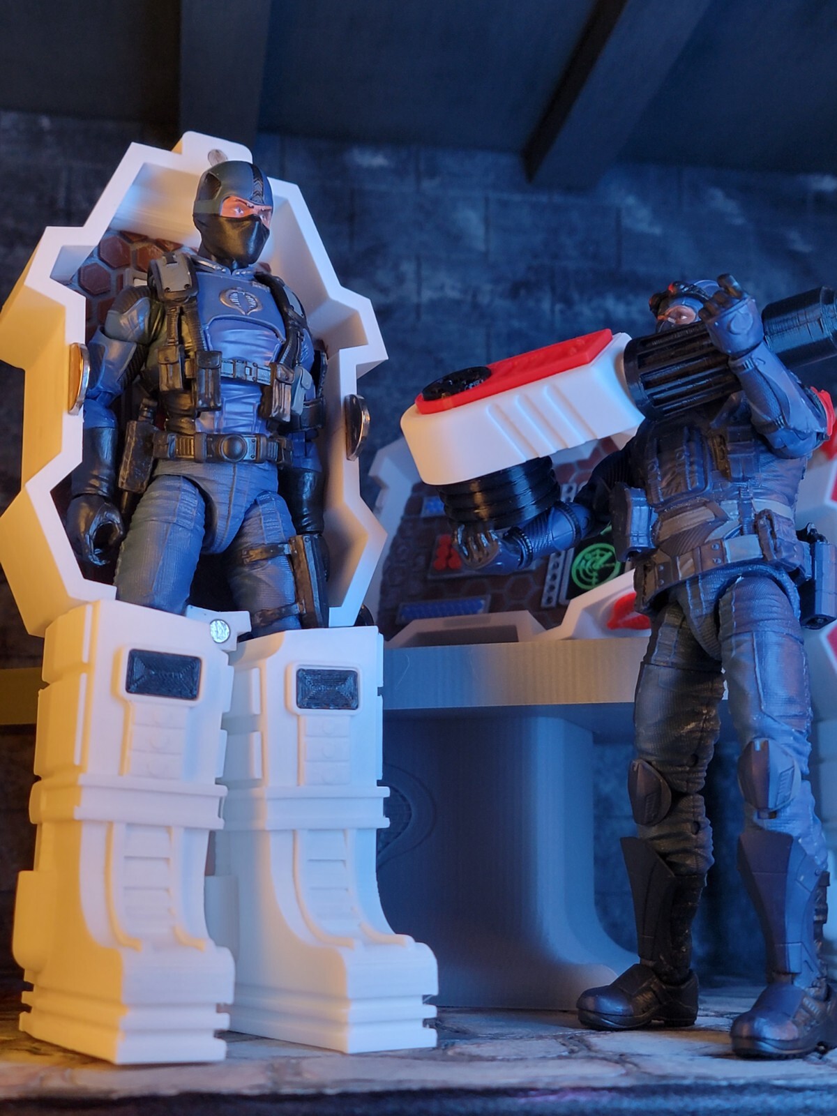 G.I. Joe Classified Sized S.N.A.K.E. – Cobra SNAKE – 3D Print