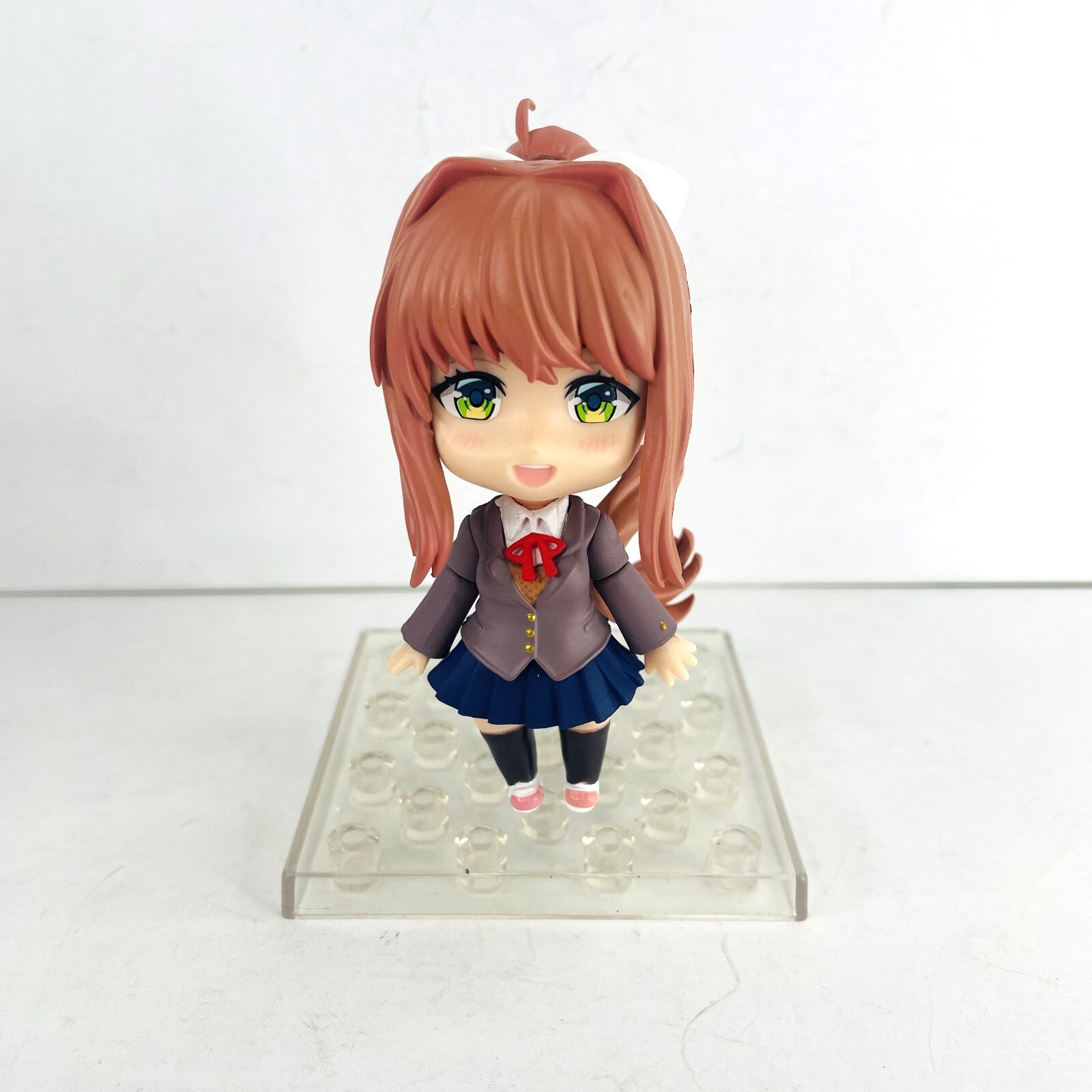 Doki Doki Literature Club! Monika PVC Action Figure Statue Toys Gift w/Accessory