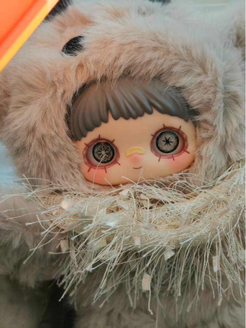 MayMei Winter Weirdness Series Plush Doll Blind Box Keychain Pendant Random 1 PC