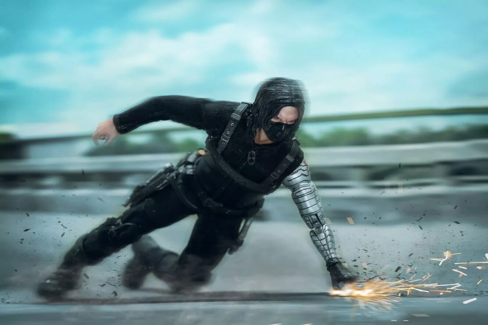 Nota Studio 1/12 Winter Soldier Bucky Barnes 6″ Action Figure Deluxe Ver Model