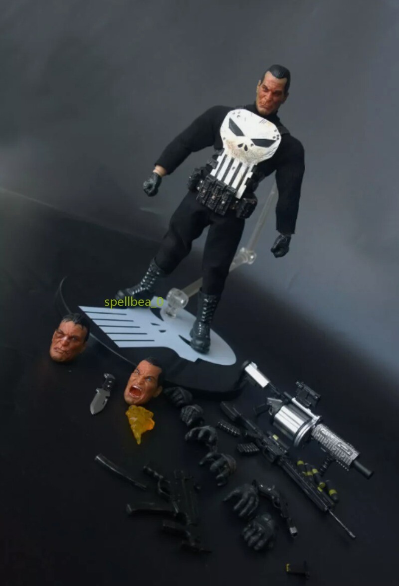 1:12 Punisher Special Ops Edition Cloth 6″ Action Figure Box Set Collection Gift