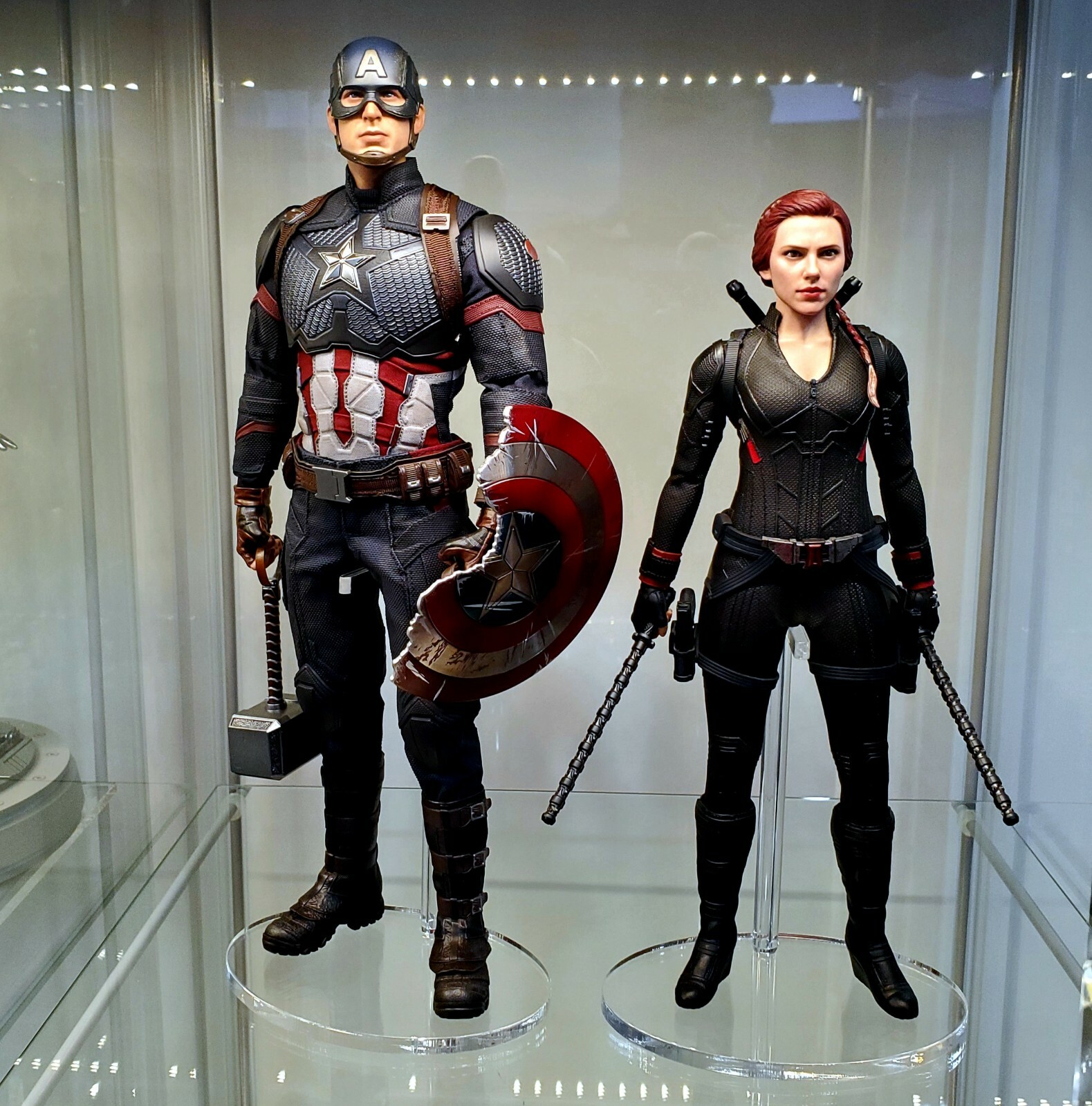2 Clear Acrylic Figure Stands – 1/6th Scale – US Seller